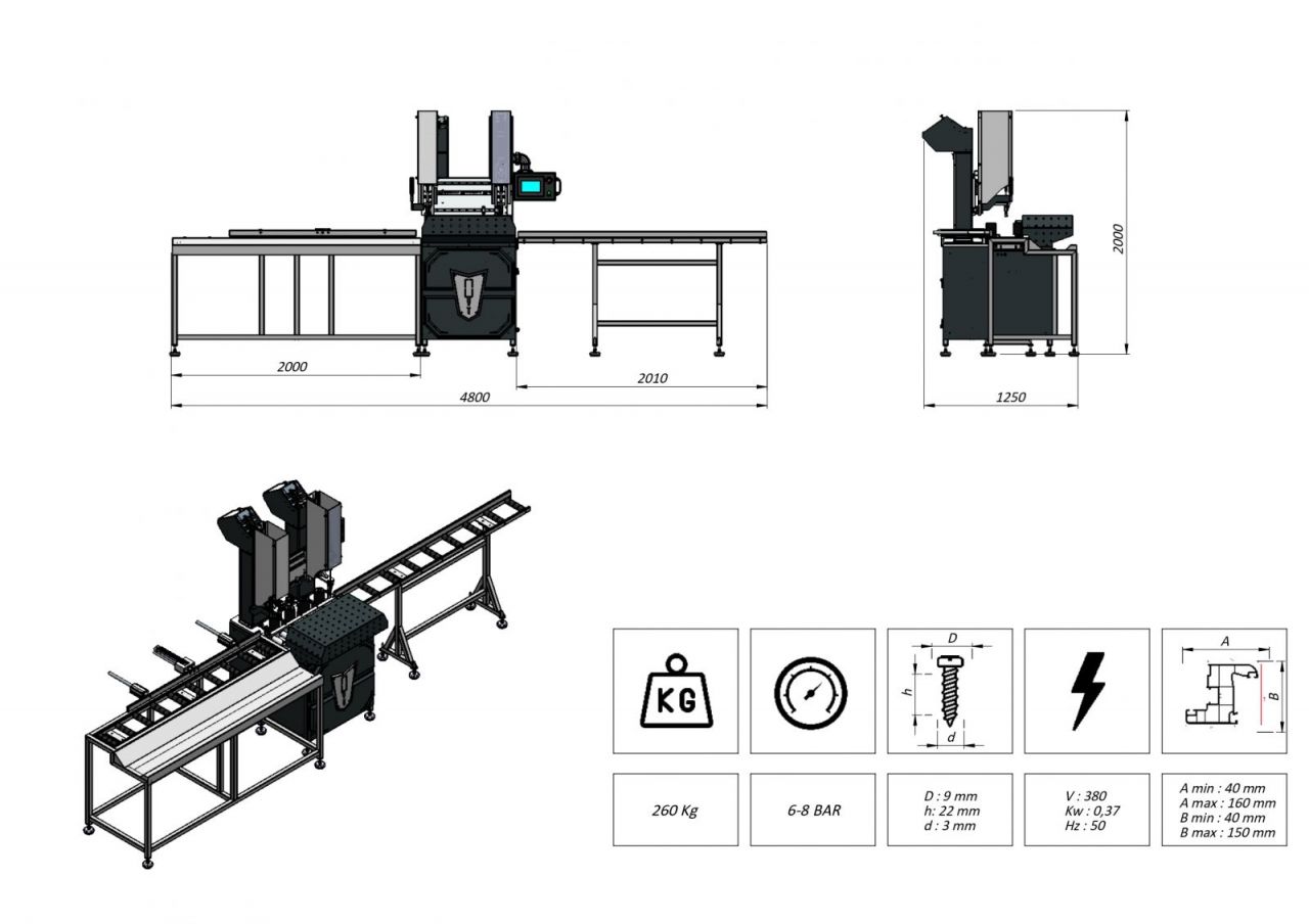CNC Vidalama Makinesi CS-520