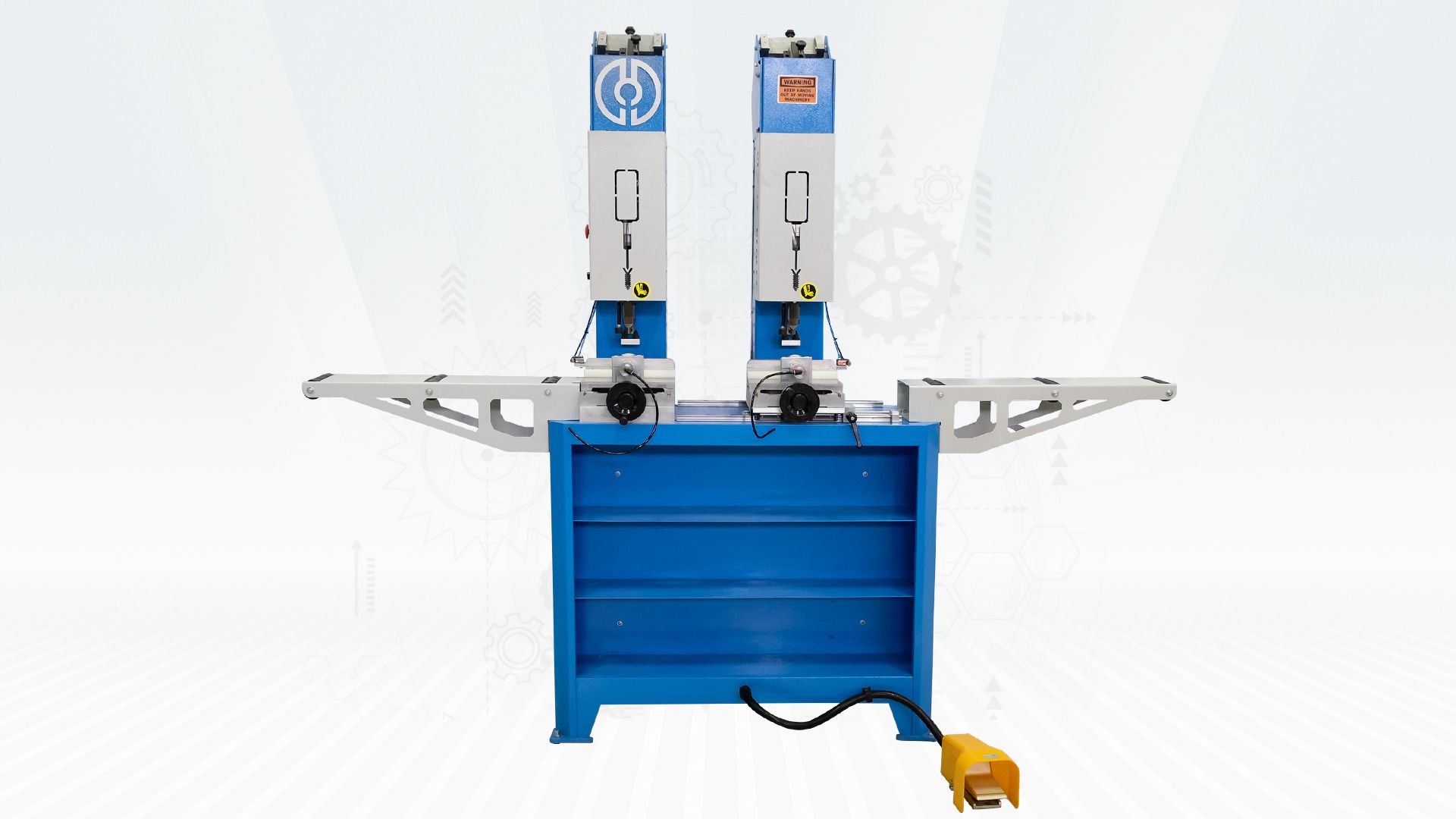 PVC VİDALAMA MAKİNALARI - İkili Otomatik Dikey Vidalama Makinası